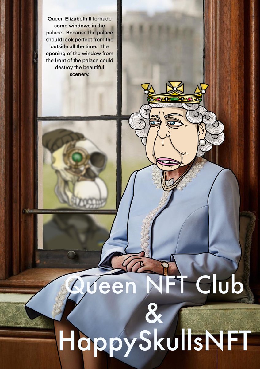 QueenNFTClub's tweet photo. Queen NFT Club &amp; HappySkullsNFT https://t.co/AyENDyktB7