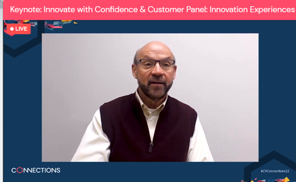 In today’s world, #IT needs to develop partnership skills to work with trusted best-in-class vendors.   
That change enabled me to change IT’s title to Innovation Technology. <a href="/Innovate4EDU/">Michael L. Mathews</a> #CVConnections22