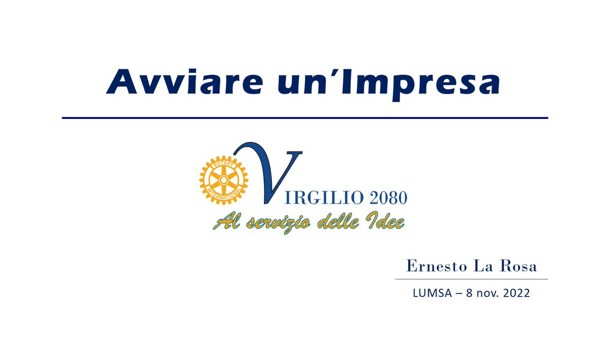L'8 Novembre Virgilio sarà presente con una testimonianza sulla creazione d'impresa nel Corso di Business Planning della facoltà di Economia Aziendale della LUMSA. Presenteremo ad una platea di universitari chi siamo e i servizi che offriamo #lumsa #impresa #startups 🚀