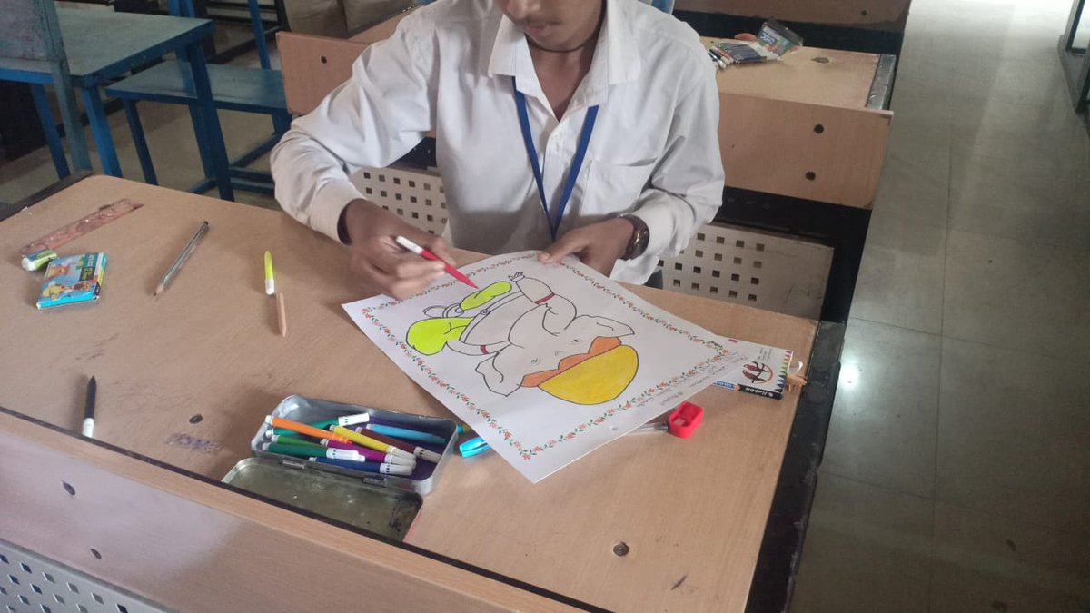 KareliCmo's tweet photo. मध्यप्रदेश स्थापना दिवस (पेटिंग प्रतियोगिता) https://t.co/CM0ZL3Te4B