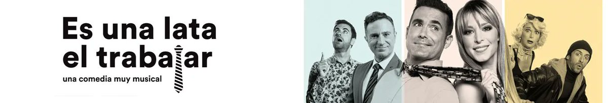 "🎶  #EsUnaLataElTrabajar… todos los días te tienes que levantar 🎶 
¿A qué eres incapaz de leer esta frase sin cantarla? Pues imagínate después de ver esta obra, ¡no vas a poder quitarte la canción de la cabeza! 
📰 ( <a href="/BwayInSpain/">Bway In Spain</a> )
bwayinspain.com/2022/03/26/es-…