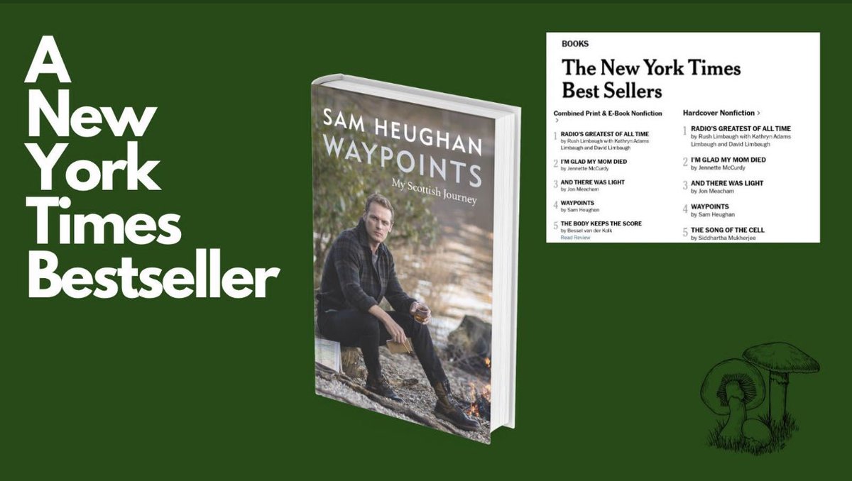 🔥It looks like those #Outlander <a href="/Outlander_STARZ/">Outlander Universe</a> fans have done it again!🔥

Congratulations <a href="/SamHeughan/">Sam Heughan</a> on having  <a href="/thetimes/">The Times and The Sunday Times</a> Sunday Times &amp; <a href="/nytimes/">The New York Times</a> bestsellers!! 

Books &amp; audiobooks📚 Sassenach whisky🥃spin off TV shows📺Own Charity! You’re a one man industry!!!😉 
Bravo👏🏽