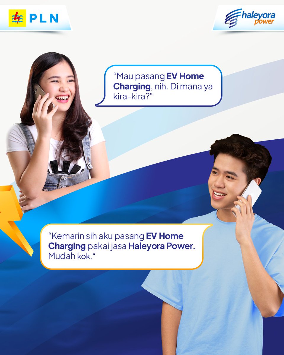 pln_services's tweet photo. #SobatHP masih ada yang bingung juga mau pasang EV Home Charging dimana? 

Tenang, nggak perlu bingung. Kamu bisa langsung hubungi Call Center ListriQu di 150-456.
#HaleyoraPower #PLNGroup #SolusiKebutuhanListrikmu #ListriQu #EVHomeCharging #MobilListrik https://t.co/yLgvJ2kFQb