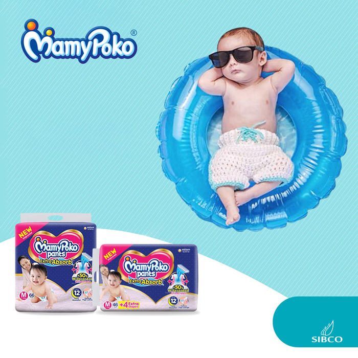 sibcomv's tweet photo. Good news for Moms! It’s the New MamyPoko Extra Absorb diaper. Its +50% Widespread Crisscross sheet absorbs urine quickly and repeatedly, so no more heaviness or leakage for upto 12 hours.
Try the new MamyPoko Extra Absorb.
#sibcomv #mamypokopants #extraabsorbdiapers https://t.co/TxrTQwluIb