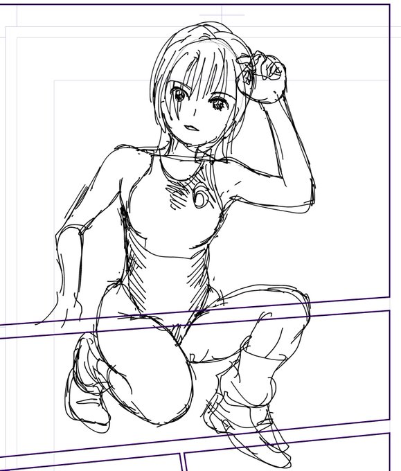 とりあえず、TLに流れて来た写真を
ざざっとクロッキーして行くのはどうだろう?
作業中に適当にレイヤー足して描いて消す。w 