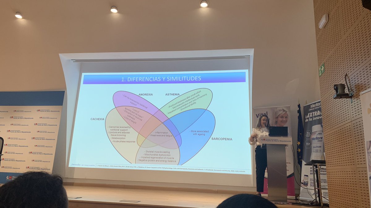 Nuria de Argila (@nuriadeargila) on Twitter photo Turno de <a href="/caritinarenas/">Mari Cari Arenas</a> nos cuenta el manejo de la anorexia, caquexia y sarcopenia:
#SomosPuertaDeHierro Turno de <a href="/caritinarenas/">Mari Cari Arenas</a> nos cuenta el manejo de la anorexia, caquexia y sarcopenia:
#SomosPuertaDeHierro