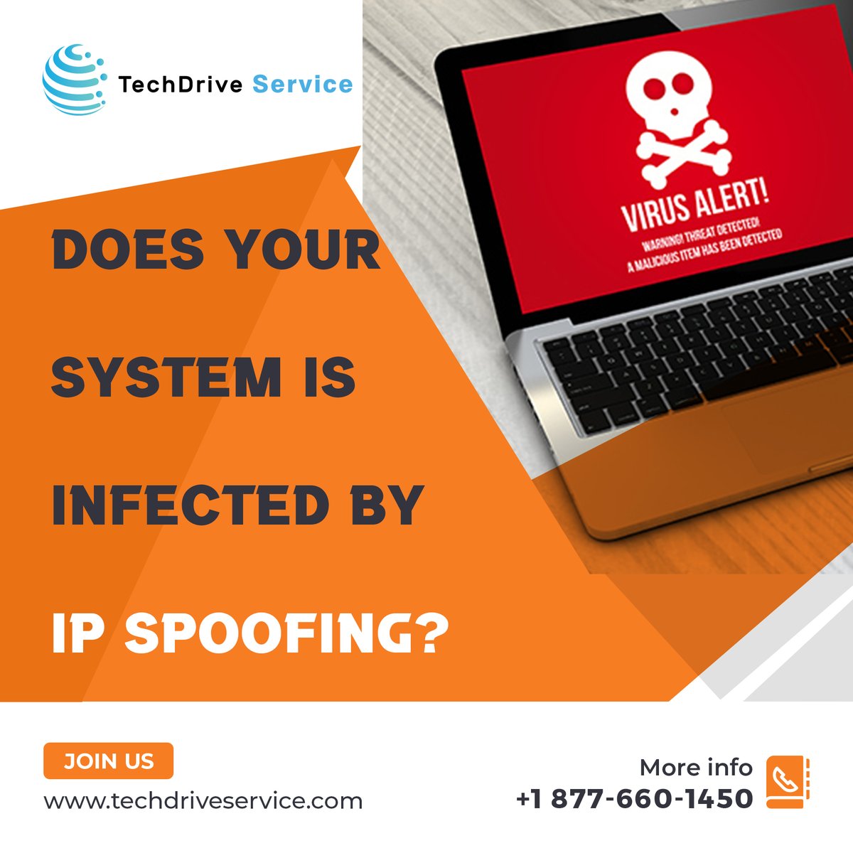 techdriveserv1's tweet photo. Get your system safe from #IP #SPOOFING
Download an Antivirus now!
https://t.co/dfxnwPLaW8
Contact us :
support@techdriveservice.com
https://t.co/B4A0NthJGB
+1 877-660-1450
#techdriveservice #trending #thursdaymorning #ransomware #malware #Phishing https://t.co/JdwW4eVNzp