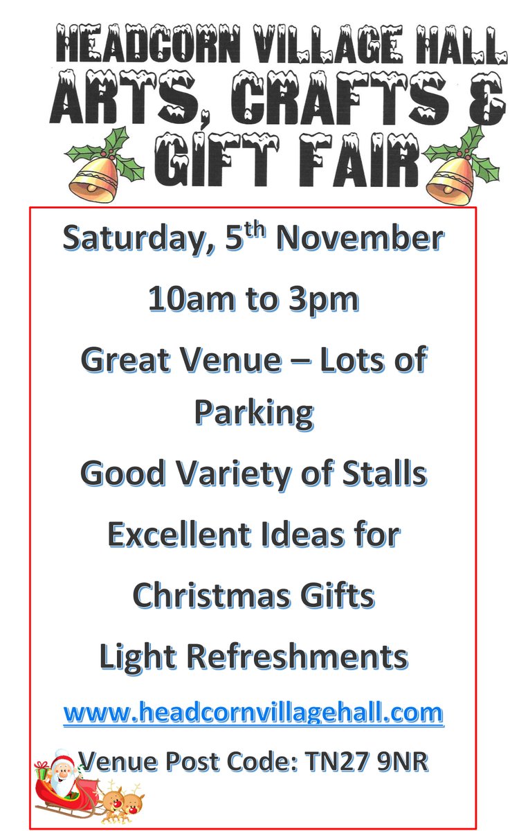 HeadcornVHall's tweet photo. Being held this Saturday..... https://t.co/04gqJgdOxD