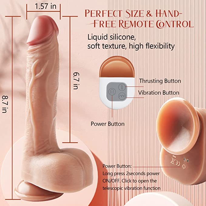 ashlefke's tweet photo. 9.6" Thrusting Dildo Vibrator Sex Toys for Women, Realistic Dildo with 3 Thrusting Wriggling Actions &amp; 5 Vibration Modes for G-spot Anal Stimulation, Vibrating Dildo with Strong Suction Cup 
If you like, please DM

#nsfwtwt #onlyfans  #lesbians  #nsfw #adulttoys #LGBTQ #Giveaway https://t.co/cKzHcFWPY7