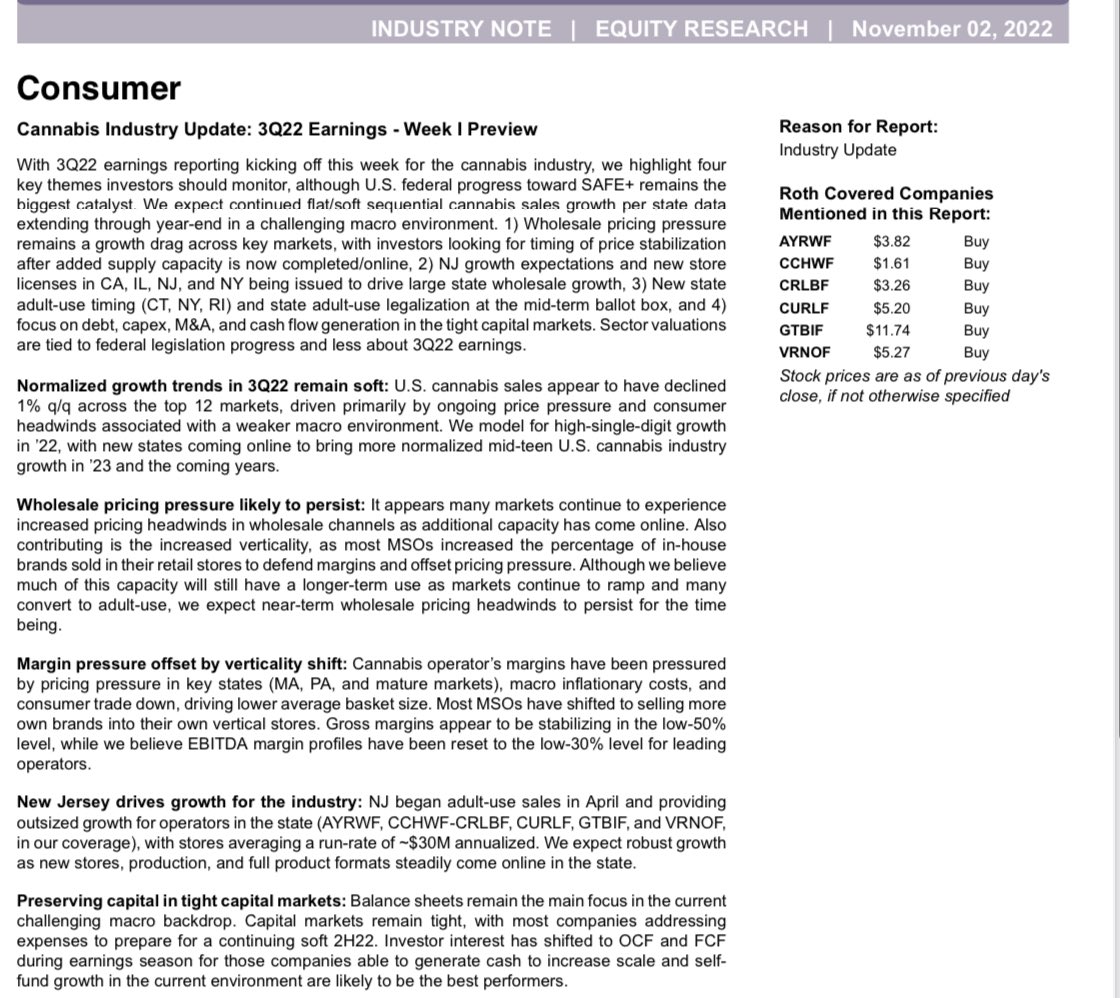 DenisRudev's tweet photo. Green Thumb $GTII $GTBIF - better than expected again (thanks to #NJ (short notice by Cowen). #MSOGang #MSOS #MSO #PotStocks #WeedStocks #Marijuana #valueinvesting #MJUS #Cannabisindustry #Legalizeit https://t.co/FafxzXcVme
