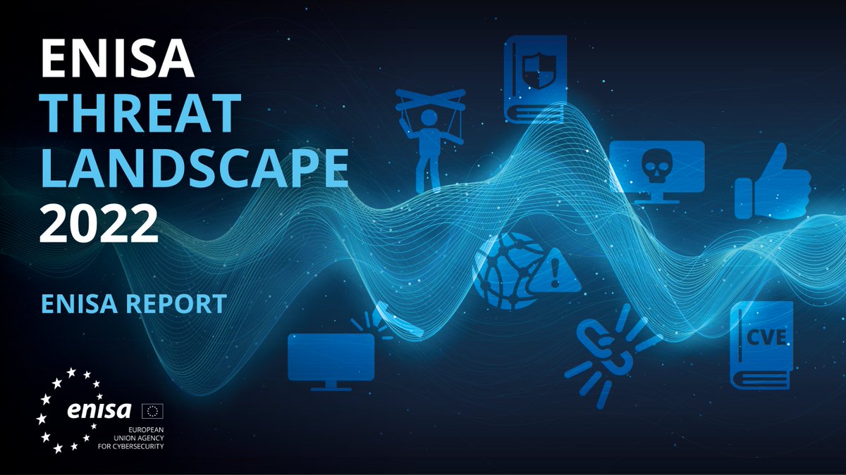 🆕 Volatile geopolitics shakes the trends of the 2022 #Cybersecurity Threat Landscape

Today #ENISA launches its 10th annual threats overview where the geopolitical context has given rise to cyberwarfare and hacktivism.
Find out more 👉europa.eu/!wkYcJy #ENISATL22