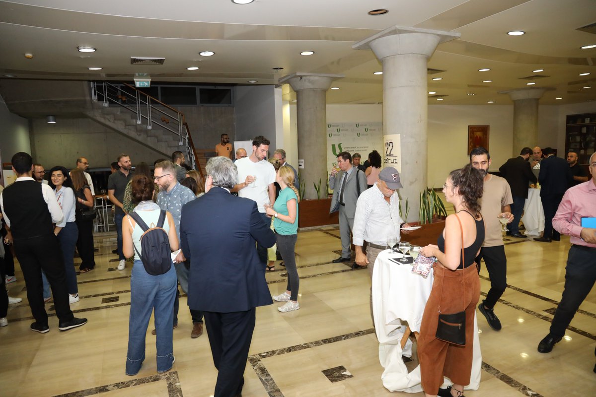 KAS_SyriaIraq's tweet photo. The positive feedback we've gathered from the audience reflected how impressive and informative the documentary is, especially that it helped them visualize the current situation holistically adding valuable information to their work fields and contributed in raising awareness. https://t.co/QycLflNeys