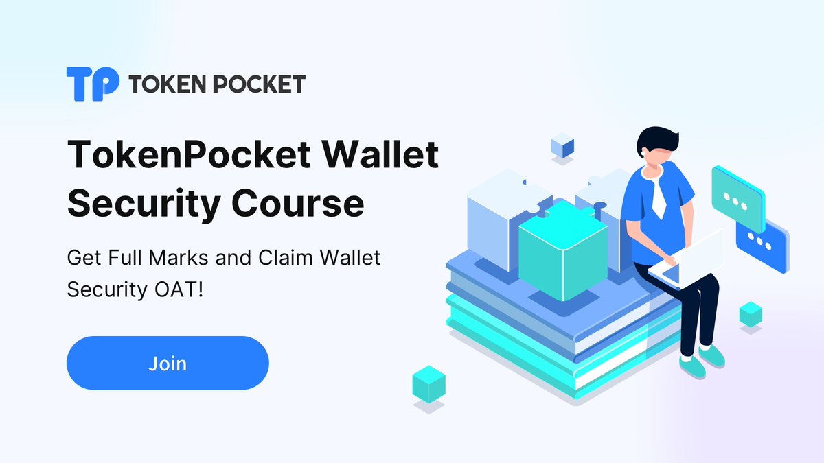 TokenPocket_TP's tweet photo. #Course TokenPocket Wallet Security
👉https://t.co/ck2XExGwPV  

Get Full Marks and claim wallet security OAT on @Galxe!
➡️https://t.co/Sy4OGCNZx8

💡@TokenPocket_TP is committed to providing users with more security knowledge and building a better blockchain environment. https://t.co/4RlhwfewHK