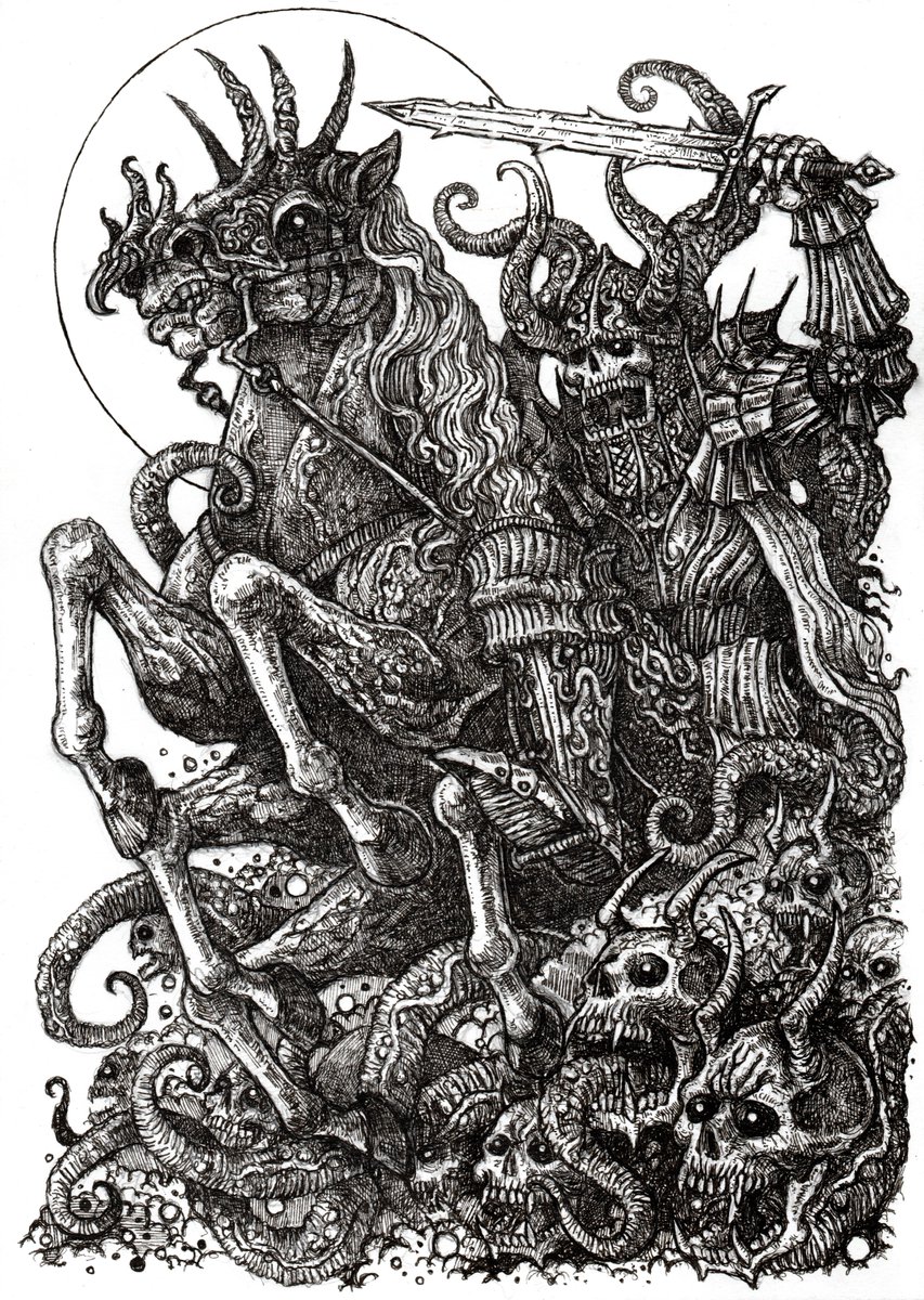 KiratiSatt's tweet photo. @MojdehShams @Art__Sofa Thanks for tag fam!!
My new piece on "Horrors of Metaverse" 😈🪙🐙
Lord of Necrorealm!! 0.15 $ETH
Link in comment⬇️

And check out @THECRYPTOMBS https://t.co/3y4xqOhnor