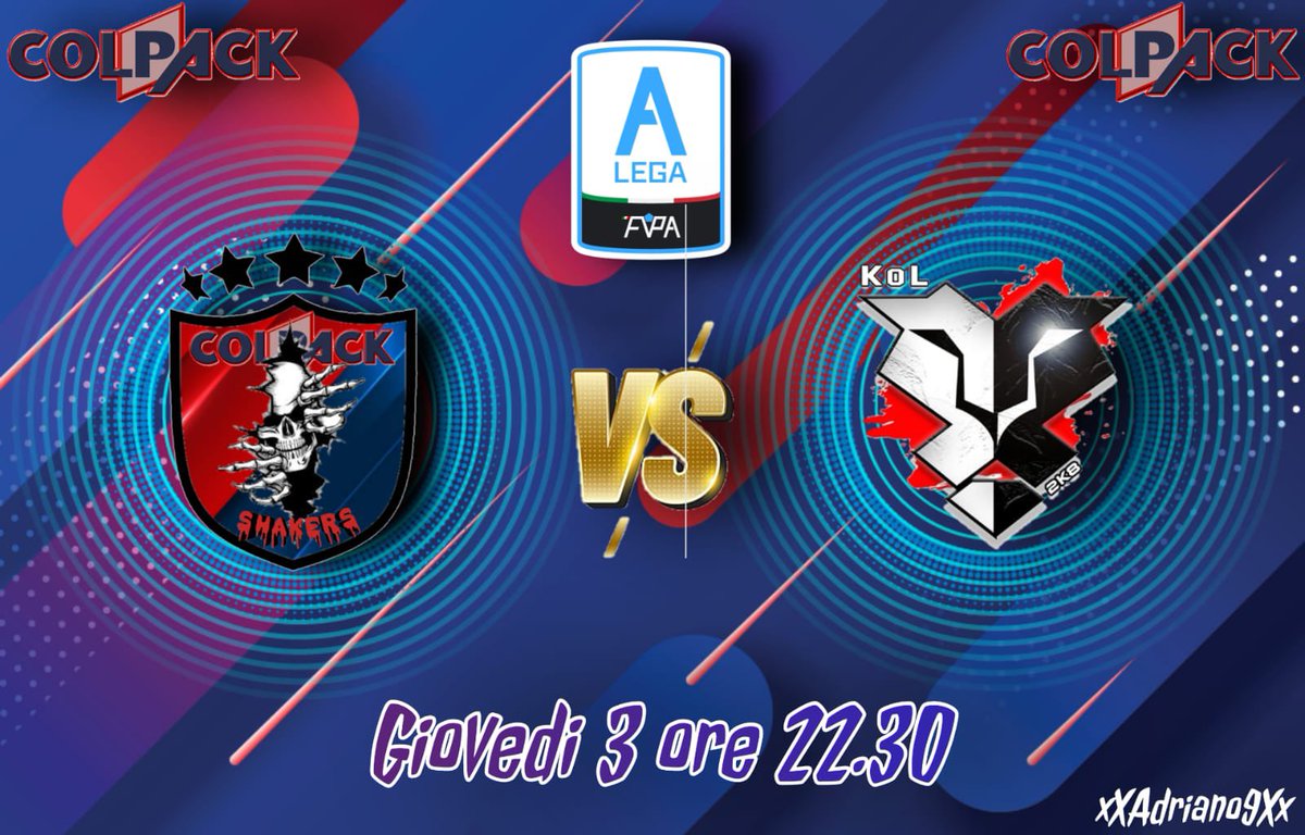ColpackShakers's tweet image. Anche se il regolamento ci da vittoria a tavolino(Vpl) gametag sbagliate ,cio non toglie che abbiamo fatto una partita di merda…….stasera si gioca ancora👍👍