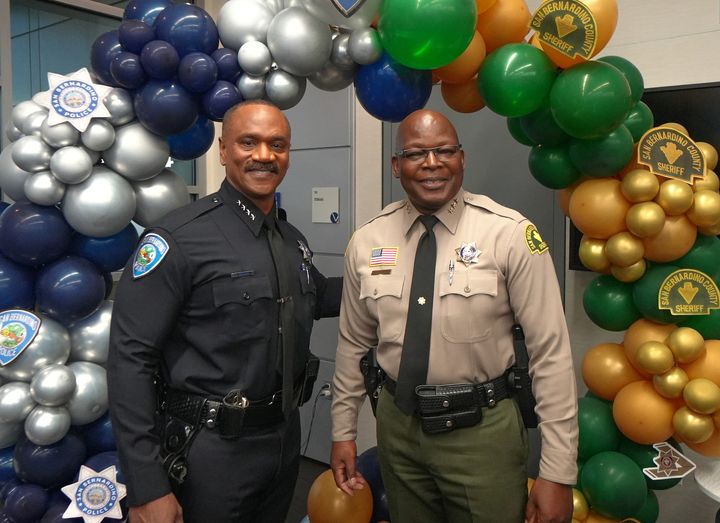 guttierez_john's tweet photo. #BuildingNewBridges Last night, I had the #privilege of attending this event to honor two great leaders, & two good friends/partners of mine #Undersheriff Horace Boatwright, & Chief, D. Goodman @SBPD_CHIEF what a tribute! #RelationalPolicing https://t.co/ZE3aw0k7EE