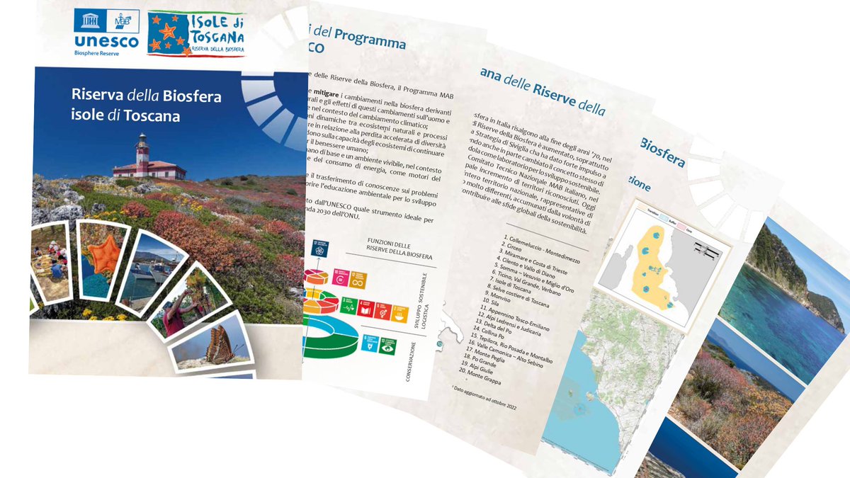 Cos'è la Riserva della Biosfera #IsolediToscana? Ecco  le brochure  con le info per comprendere il significato di questo importante riconoscimento qui bit.ly/3fw03o4
#BiosphereReserves  #unescomab  #sustainabledevelopment #isoletoscane <a href="/UNESCO_MAB/">UNESCO Biodiversity</a>