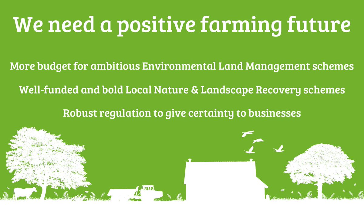 WildlifeTrusts's tweet photo. “Sustainable food systems are underpinned by a healthy environment and thriving wildlife.” says The Wildlife Trusts’ @JoanEdwards1. UK Gov must do more to support farmers in developing nature-friendly ways to manage their land for the sake of our future! https://t.co/Yz3CGGTXPP https://t.co/GUk448kmiW