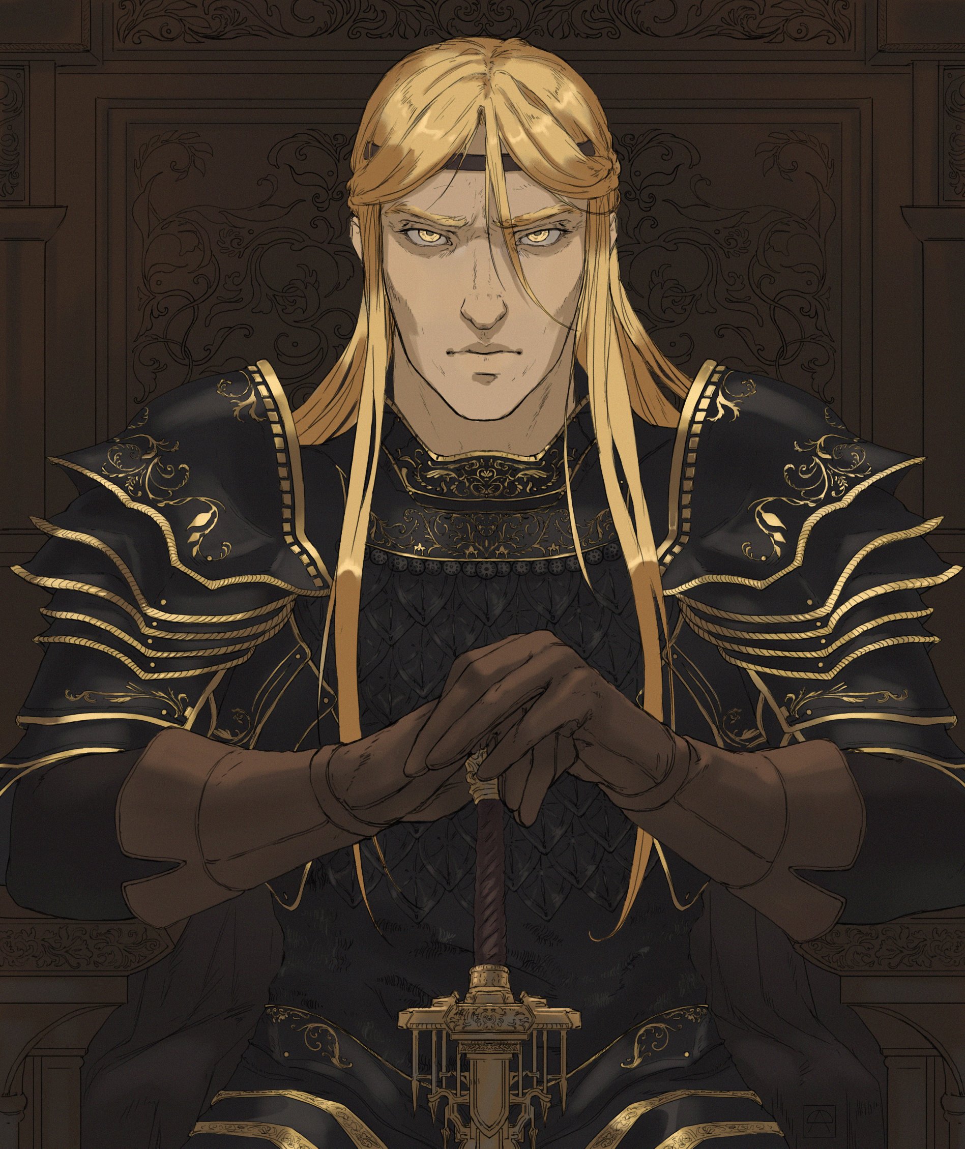 Davi✨comms open✨ on Twitter: "Godwyn the Golden #ELDENRING #fanart  https://t.co/xjrwILXBOO" / Twitter