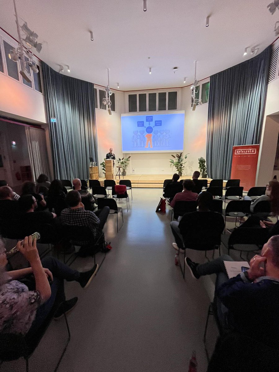Netcetera_Buzz's tweet photo. We hosted an amazing event yesterday!

Great energy, and an interesting empowerment topic with the engineering leaders at the #LeadDevBerlin meetup. 
Thank you, @spielfeld! 

 #LeadDev #LeadDevBerlin #Netcetera https://t.co/pezQ7ye48d