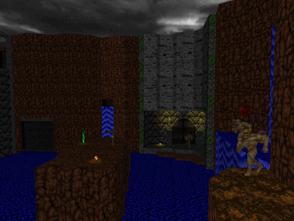 KenonRus's tweet photo. Переделываю E1M2 из своего вадника Adventure of the King для heretic. Остальные уровни тоже немного подредактирую, а то с 2015 не трогал их.  
#heretic #oldschool #retrogaming #wad #mapping #leveldesign #еретик https://t.co/6kQ76dY9Uh