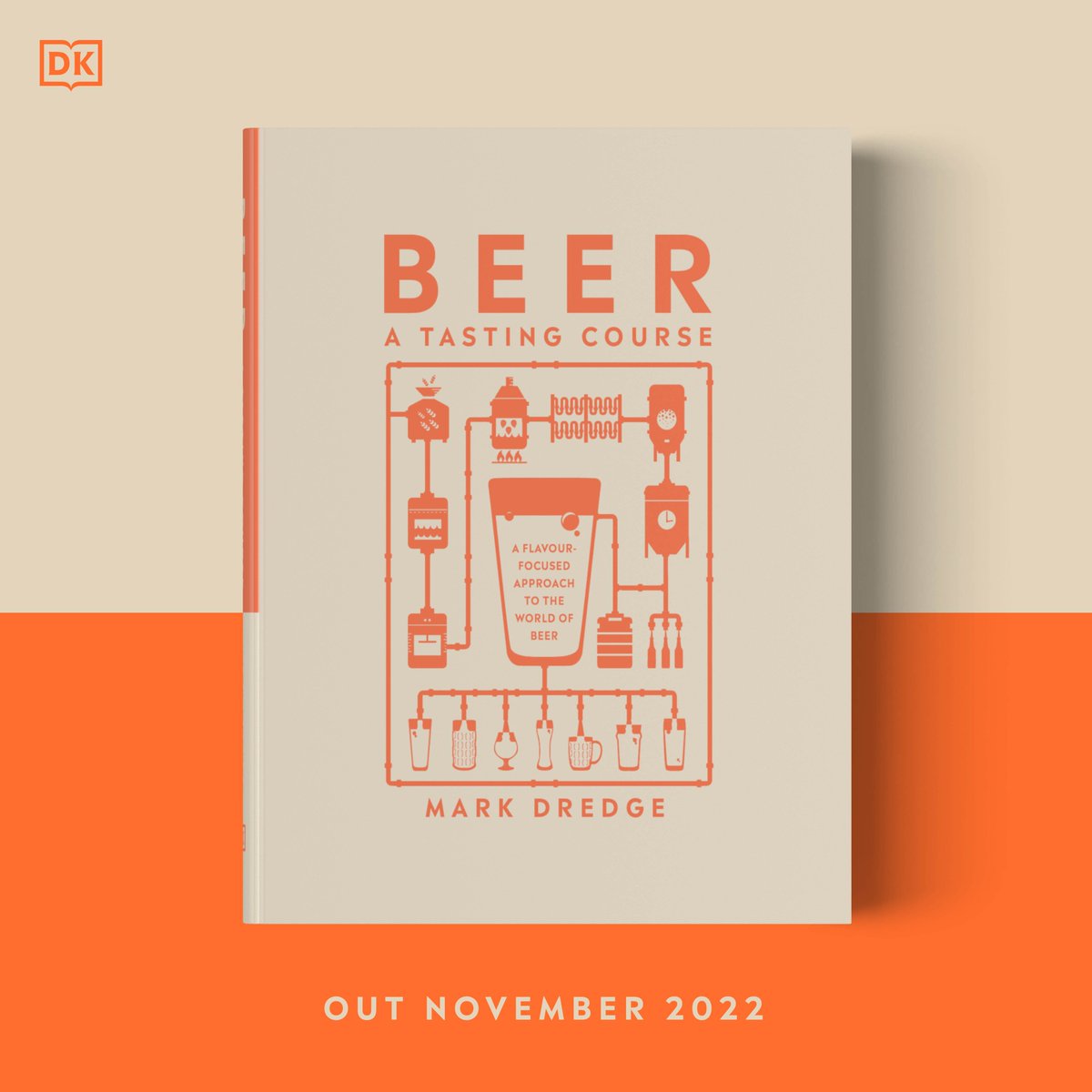 markdredge's tweet photo. BEER: A TASTING COURSE is published today! Focused on the wonderful flavours of beer, it looks at how ingredients and process give flavour, with 50 beer styles detailed. It's the most visual book I've written with lots of cool infographics and illustrations. https://t.co/QSxMTdWN3J