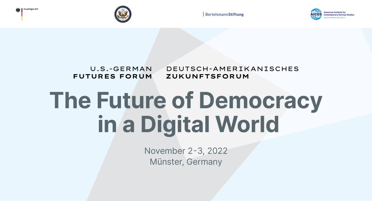 Bertelsmann Stiftung (@bertelsmannst) on Twitter photo Heute 13 Uhr #USGermanFuturesForum: Gemeinsamer Auftritt von Bundesaußenministerin @ABaerbock und US-Außenminister <a href="/SecBlinken/">Secretary Antony Blinken</a>. Die von ARD-Journalist <a href="/Ingo_Zamperoni/">Ingo Zamperoni</a> moderierte Panel-Diskussion zum Thema "Demokratie und Digitale Welt" im Livestream: futuresforum.diplo.de (bu) Heute 13 Uhr #USGermanFuturesForum: Gemeinsamer Auftritt von Bundesaußenministerin @ABaerbock und US-Außenminister <a href="/SecBlinken/">Secretary Antony Blinken</a>. Die von ARD-Journalist <a href="/Ingo_Zamperoni/">Ingo Zamperoni</a> moderierte Panel-Diskussion zum Thema "Demokratie und Digitale Welt" im Livestream: futuresforum.diplo.de (bu)
