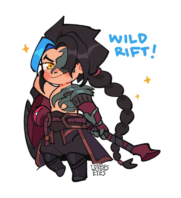 kayn and rhaast can now be inside ur phone!! #wildrift #leagueoflegends 