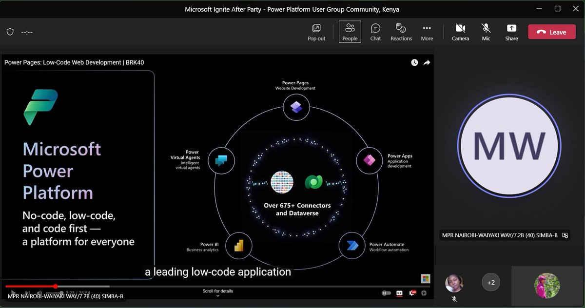 MSAmbassadorsKE's tweet photo. @kuria_muiru taking us through power pages
Join us https://t.co/OI4aA4OZF3
@PowerplatformKe
#MSIgnite22 https://t.co/XORKdQX1Xy