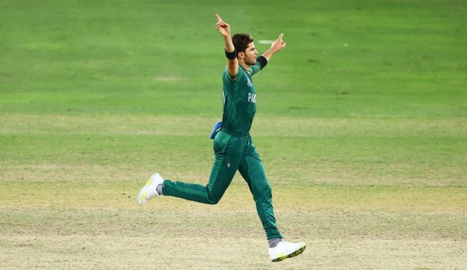 Shaheen Shah Afridi and first over wicket era is back. 🦅 
#PakVsSA #SAVsPak #ShaheenShahAfridi