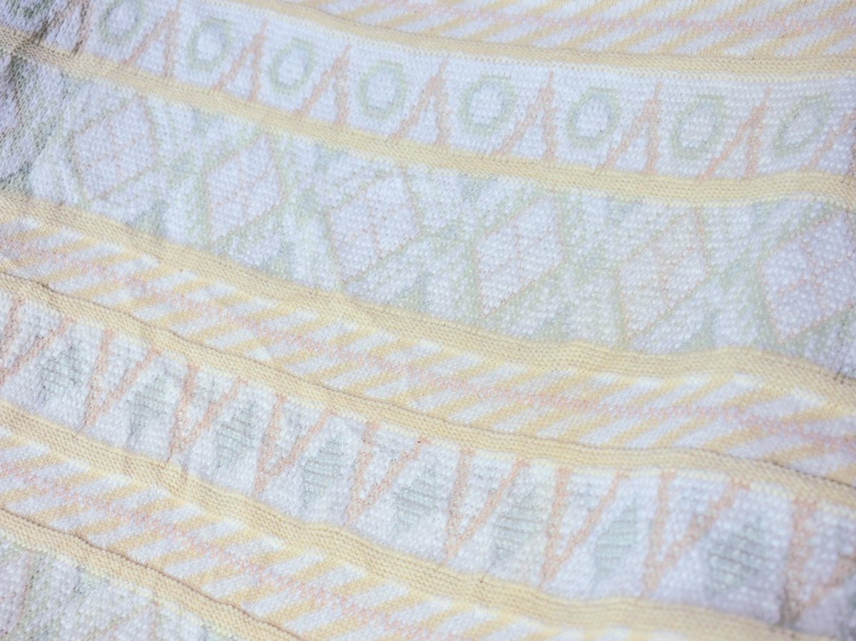 Rinceaux1's tweet image. 【 used 】90’s USA CROSSINGS 3d pattern knit sweater (XL) WHITE

#rinceaux
#knitsweater
#3dpattern
#usaknit
#usasweater
#ランソー
#3dニット
#古着ニット
#アメリカ製ニット
#幾何学柄ニット
#デザインニット
#柄ニット
#90年代ストリート
#古着通販
#アパレルネットショップ