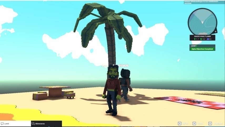 woonei22's tweet photo. @TheSandboxGame �� #GucciVault in  #TheSandbox https://t.co/8EK1uktMdV