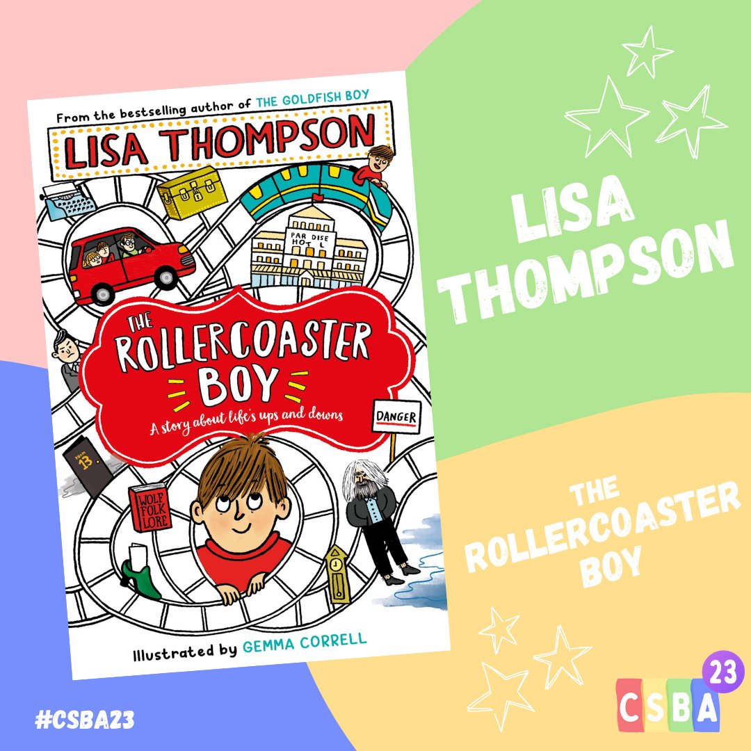 CheshireELS's tweet photo. Have you ever, ever felt like this? Cheshire students went round the twist for @lthompsonwrites's meticulously plotted novel, #TheRollercoasterBoy, nominating it for the younger age category of the #CheshireSchoolsBookAward2023. @scholasticuk #CSBA23 https://t.co/clTzPPJJ3F