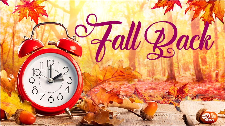 7News DC on Twitter "FALL BACK! ⏰🍂 Reminder, at 2 a.m. on Sunday