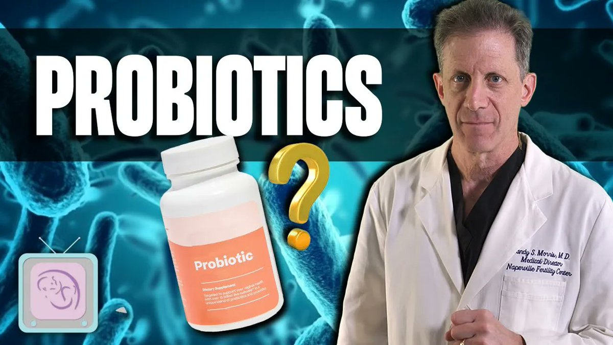 Should you take #probiotics for #fertility or #IVF success? 

Board certified fertility expert Dr. Randy Morris M.D. provides the information that you need to know when trying to conceive

youtu.be/YW9IigIm9dc