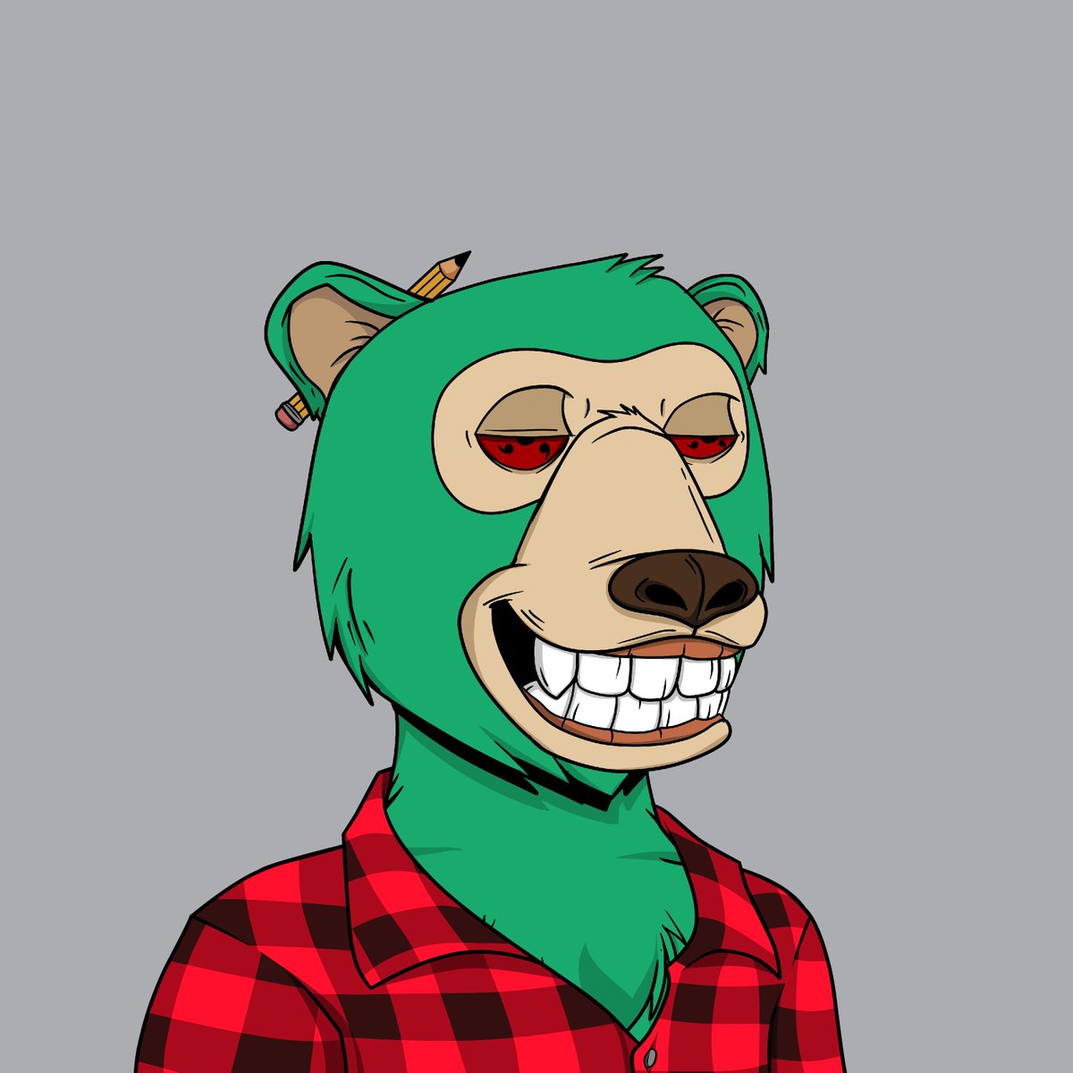RicTemm1402's tweet photo. The two most powerful warriors are patience and time ⏲️
What more is there to say, next up are the full Mutant Sneaks! These Machines are 🤖🔥

You still have time to join, but DON`T wait to long 😎
#OBYC #NovemBEAR #weareOKAY #MvsM
@OkayBearsYC @OBYCLabs_ @MutantsMachines https://t.co/XXL5BR1JP8