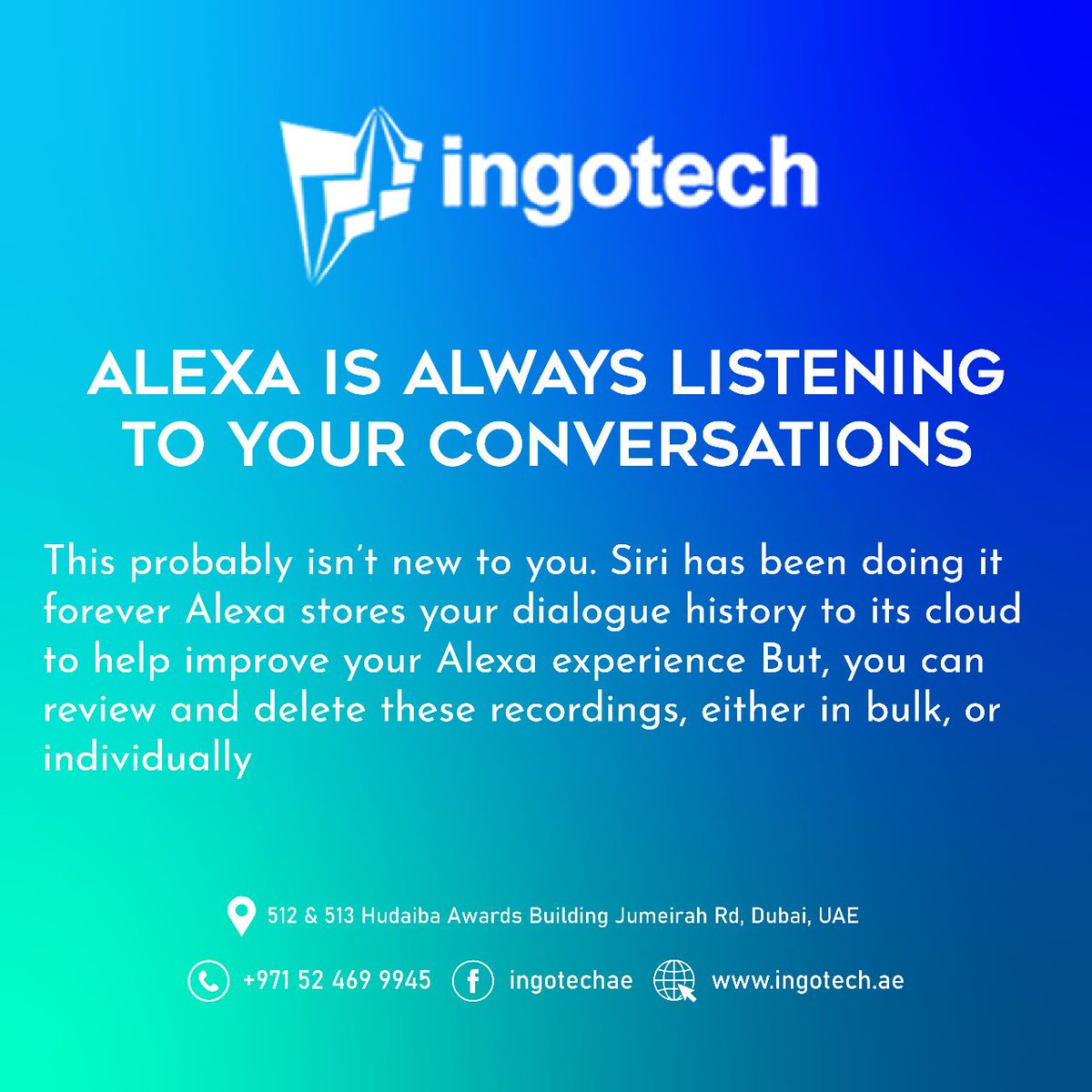 IngotechT's tweet photo. Artificial intelligence benefits businesses in numerous ways, right from improving customer experiences to automating redundant tasks. 

#ingotech #ingotechsoftwaretrading #trading #technology #software #digitalworld #ai #artificialintelligence #tech #algorithm https://t.co/n925OTrIag