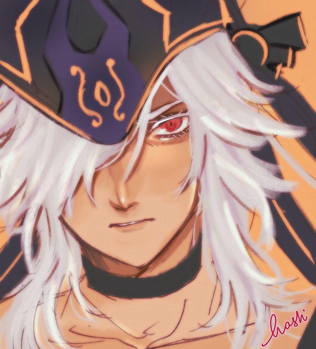 hashirenren's tweet photo. Cyno doods..
#Cyno #Genshinlmpact  #drawing https://t.co/NG4FH8gQjU
