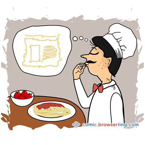 4amCode's tweet photo. Why did the Italian chef fail his web coding class?... Because he wrote spaghetti from scratch. #italy #italian #chef #coding #programming #codingclass #programmingclass #spaghetti #goto #dev #developer #developers #web https://t.co/ze6HfZ7Wnu