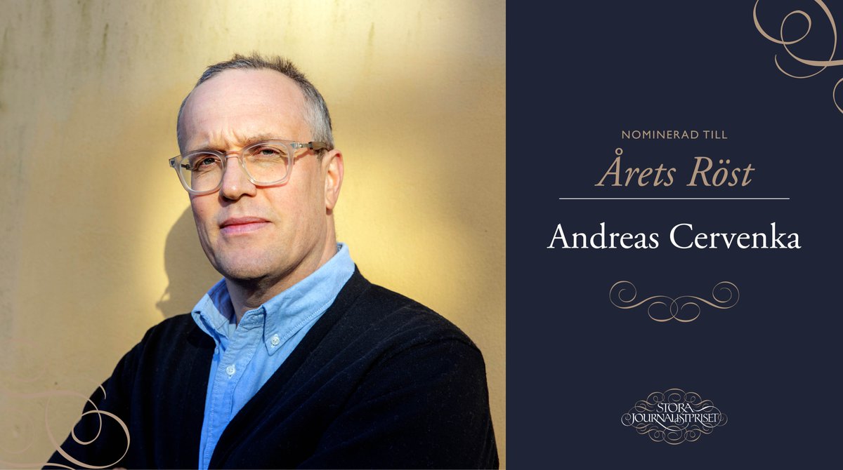 Nominerad till Årets Röst:
<a href="/AndreasCervenka/">Andreas Cervenka</a> 
"Med humor, sakkunskap och välformulerad vrede blottlägger han samhällets allt djupare klyftor. Fram träder en ny bild av landet – Girig-Sverige."