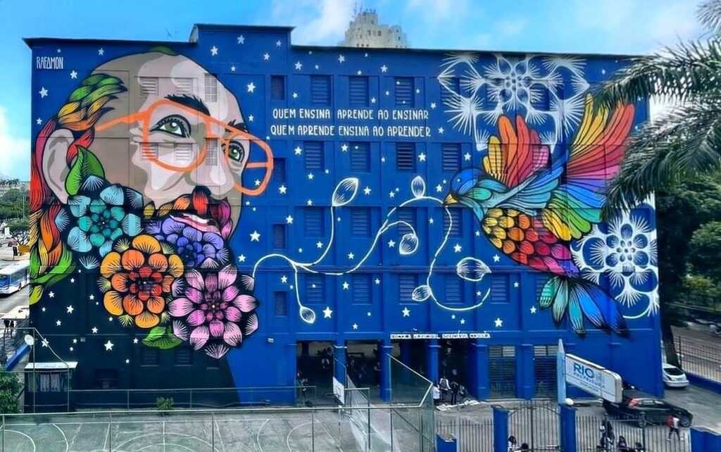 streetartUS's tweet photo. #Streetart by #RafaMon @rafamon in #RioDeJaneiro, Brazil
More info at: https://t.co/RG5ECF0pCi
Via @cultureforfreedom
#streetartRioDeJaneiro #streetartbrazil #brazilstreetart #art #graffiti #murals #murales #urbanart #muralism #muralismo #streetartever… https://t.co/07ppVwIAyo https://t.co/kZJPVnmzqU