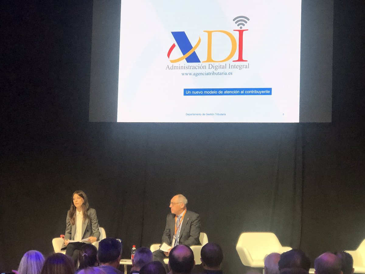 ispalor's tweet photo. En @AccountexEspana con @Asefiget y @FETTAF hablando sobre el plan estratégico de digitalización de la @AEAT https://t.co/0nboatNxdg