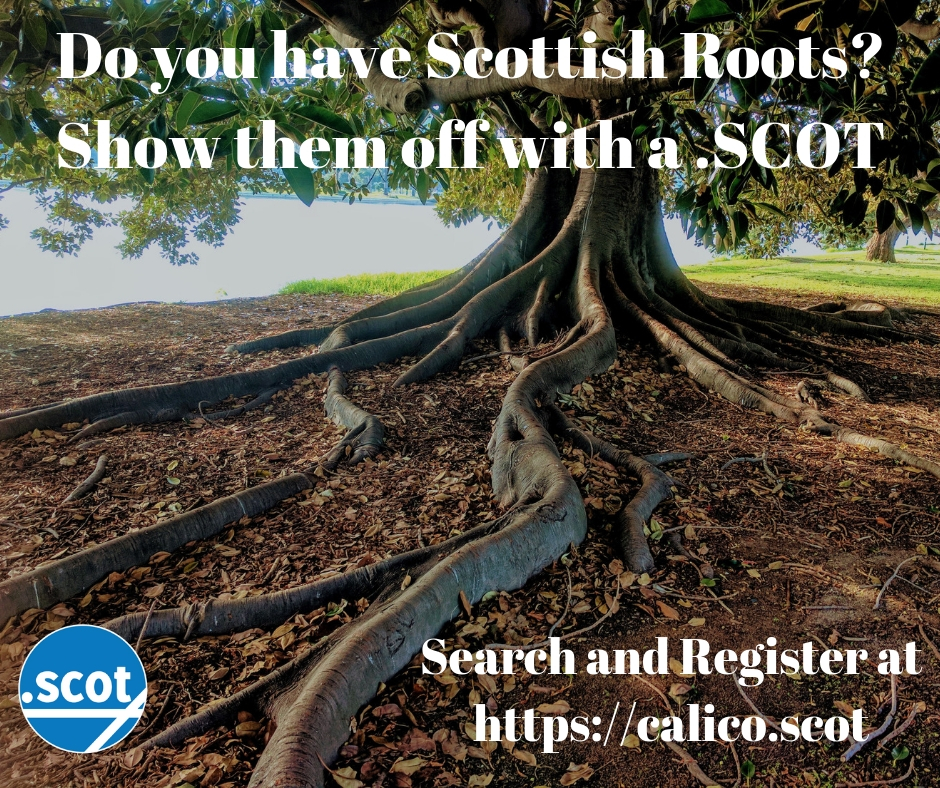 .SCOT domains for personal or business websites and email from Calico.
Our team will set you up with your-name.scot when you find that perfect keyword. 
Search and register at calico.scot
#ScotlandIsNow #Scottishbusiness #DotScot
