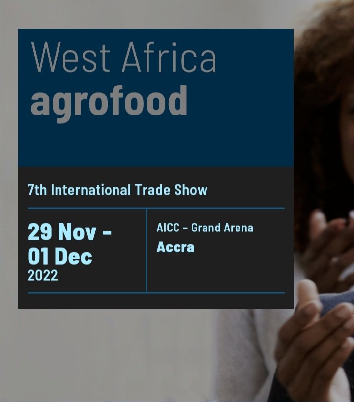The AfroFood West Africa 2022 is organised by the German trade show specialists fairtrade. It is the most important platform for the fast-growing West African market. It will be held at the Accra International Conference Center, Ghana
#AgroFoodWA22 #fairtrademesse <a href="/agighana/">AGI [Association of Ghana Industries]</a>