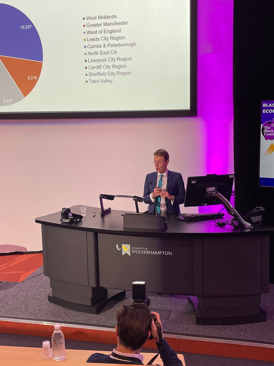 “Pragmatic and spirited” “dreamers and makers” - these are the businesses of the Black Country says <a href="/BCCCmembers/">BlackCountryChamber</a> CEO Sarah Moorhouse as she introduces @Andy4wm #thisistheblackcountry