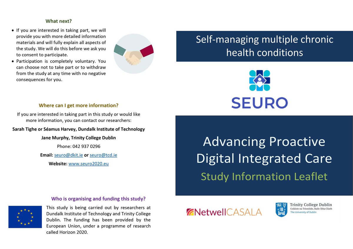 SingStrong Ireland (@singstrongire) on Twitter photo Dundalk IT and Trinity College Dublin invite you to sign up for a new study. Their geographical range is primarily along the East Coast but they also are looking for people in and around Galway City who can start immediately. Email seuro@dkit.ie or seuro@tcd.ie for more info. Dundalk IT and Trinity College Dublin invite you to sign up for a new study. Their geographical range is primarily along the East Coast but they also are looking for people in and around Galway City who can start immediately. Email seuro@dkit.ie or seuro@tcd.ie for more info.
