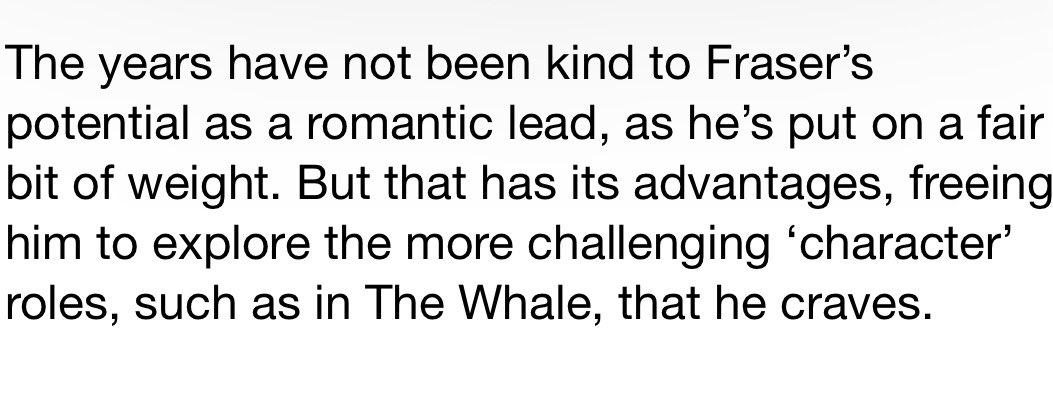 Read a really moving piece about #BrendanFraser until I got to this line. This is not an ok thing to say in 2022 about anyone. <a href="/DailyMail/">Daily Mail</a> can you please edit this?