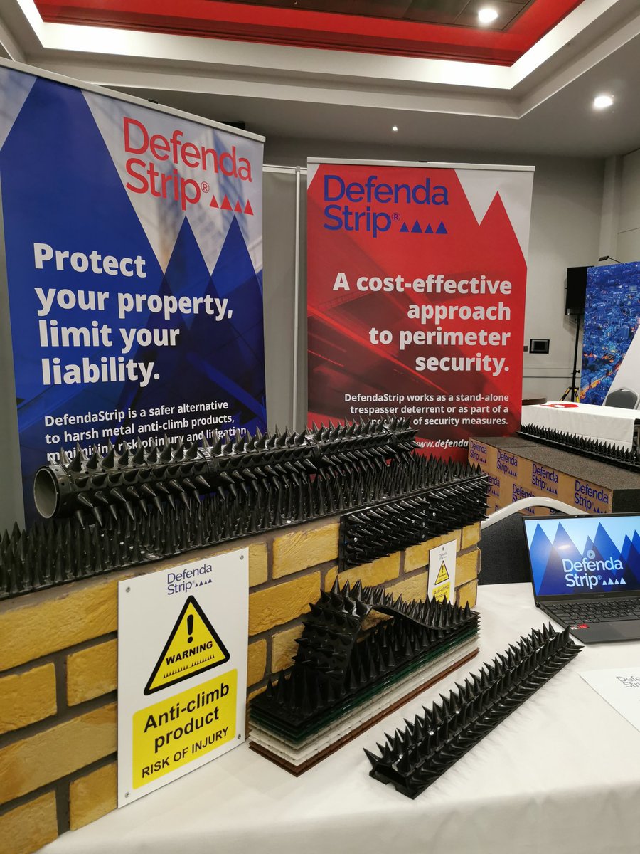 Cost-effective? Tick. Simple to fit? Tick. Versatile? Tick. Minimises legal liability? Tick.

Visit us on Stand 64 today at Security TWENTY Events, Heathrow, to see how DefendaStrip® can tick your boxes for perimeter protection issues. Ready and waiting to speak with you? Tick!