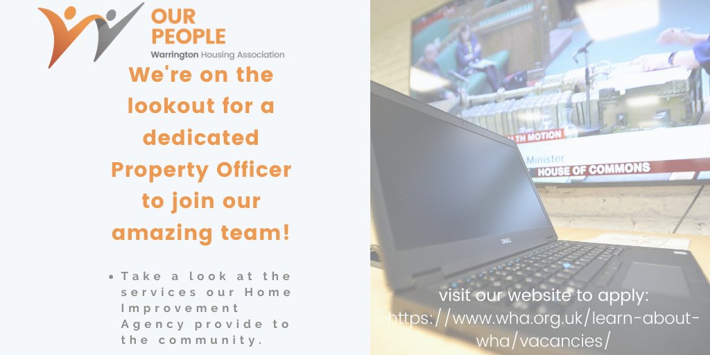 WHiA (@whiaorguk) on Twitter photo If you want a job that has a positive impact on people's lives, look no further #WARRINGTON Improving homes and lives is what we do, come join us: bit.ly/3Wtd7en <a href="/JobsInHousing/">JobsInHousing</a> <a href="/CommunityHsg_NW/">Community Housing Partnership</a> <a href="/JCPinCheshire/">JCP in Cheshire</a> <a href="/IndeedUK/">Indeed</a> If you want a job that has a positive impact on people's lives, look no further #WARRINGTON Improving homes and lives is what we do, come join us: bit.ly/3Wtd7en <a href="/JobsInHousing/">JobsInHousing</a> <a href="/CommunityHsg_NW/">Community Housing Partnership</a> <a href="/JCPinCheshire/">JCP in Cheshire</a> <a href="/IndeedUK/">Indeed</a>