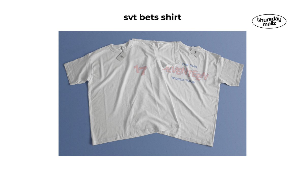 thursdaymailz's tweet photo. ꒰ 💌 batch 2 ꒱ wts lfb ph

—  seventeen inspired shirts

╰ 370php
╰ reply/dm to order

see 🧵 for more details ! 

🏷 svt be the sun shirt #BeTSinBULACAN #BeTheSuninBulacan scoups jeonghan joshua jun hoshi wonwoo woozi the8 mingyu dk seungkwan vernon dino 2 minus 1 https://t.co/E0n2Zpv0dL
